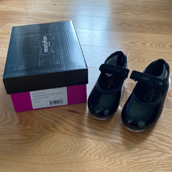 Revolution | toddler tap shoes 11.5C / toddler 7 - Picture 2 of 5